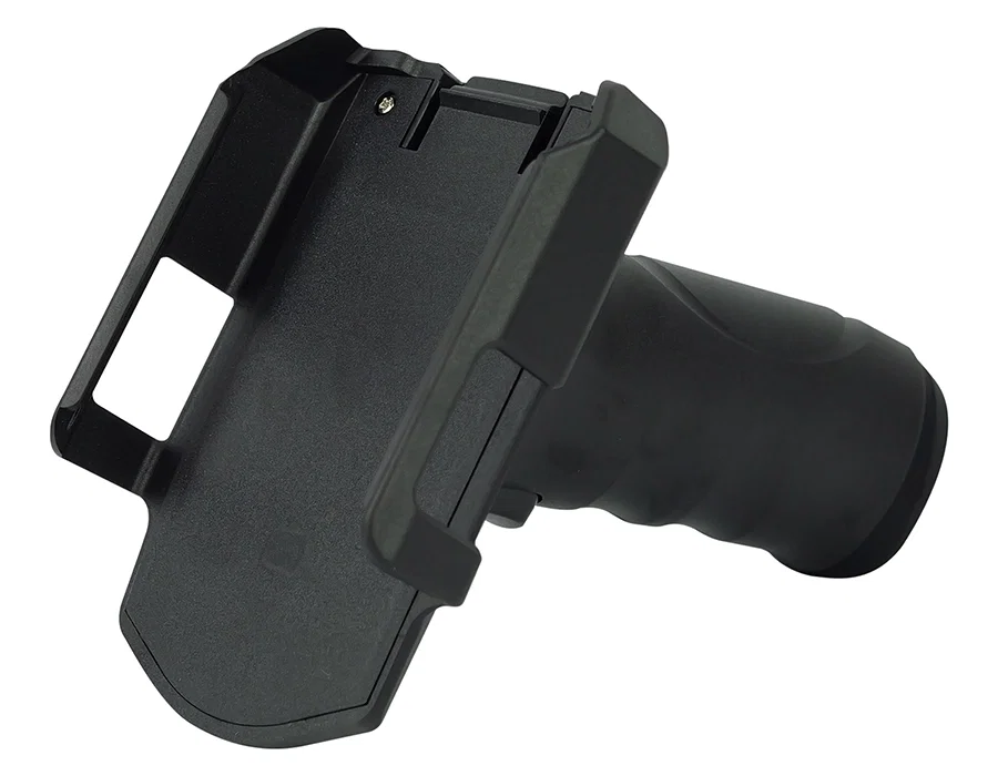 Pistol grip for AndroSavvy mobile terminal