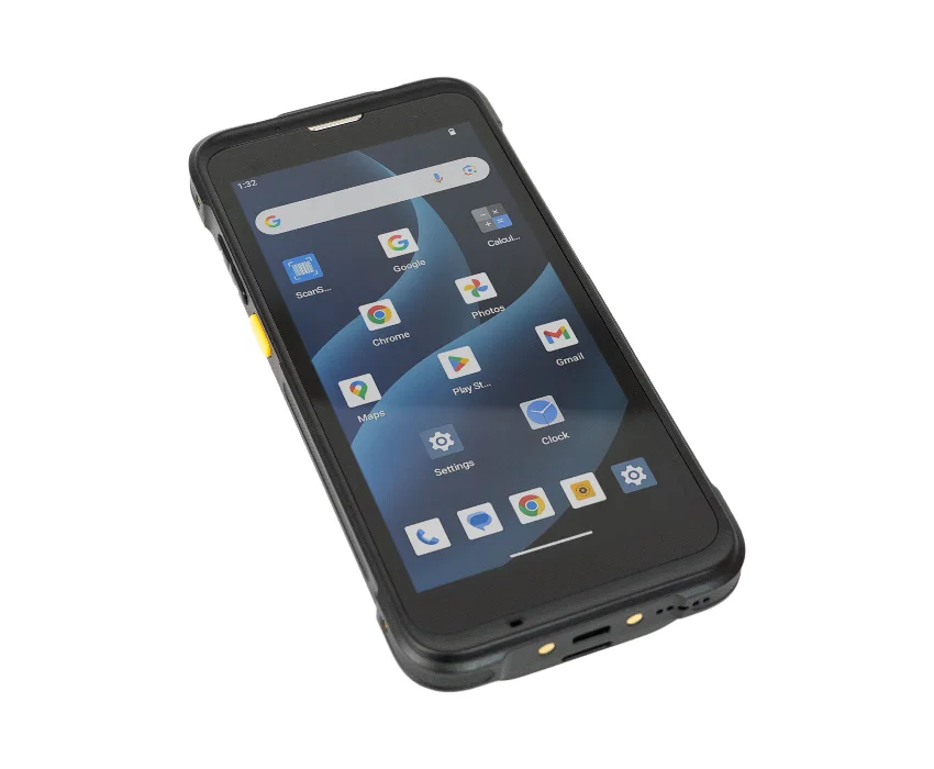 Terminal mobilny ze skanerem kodów QR i kreskowych WiFi Bluetooth Android 13, NFC i 4G AndroSavvy-660 