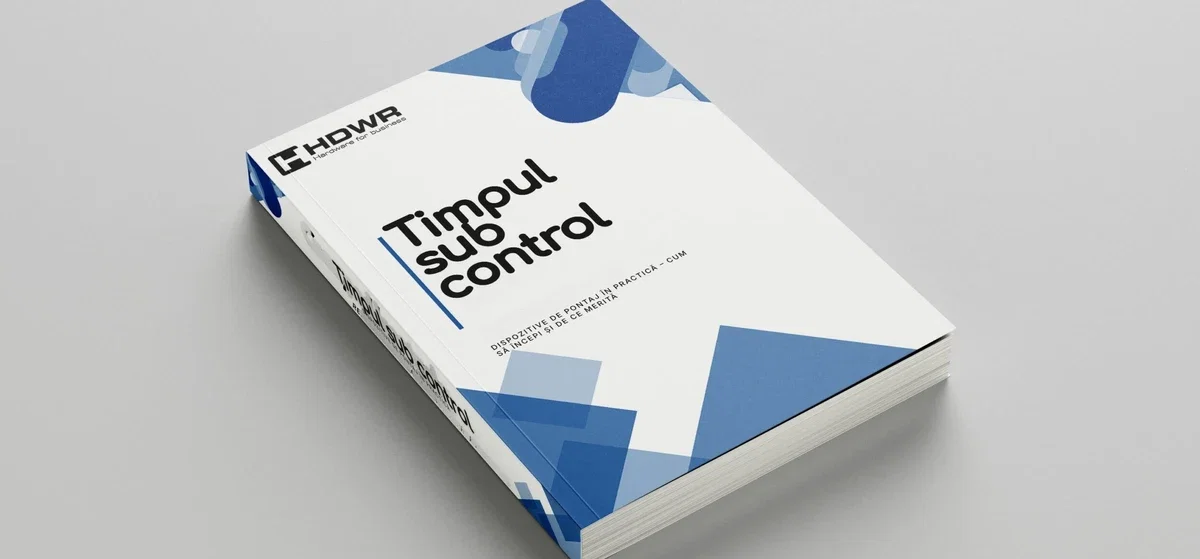 E-book Timpul sub control – ghid HDWR despre dispozitive de pontaj