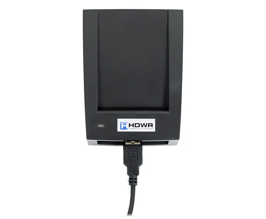 Przewodowy czytnik MIFARE do odczytu tagów RFID o częstotliwości 13,56 mHz HD-RD50XC od firmy HDWR