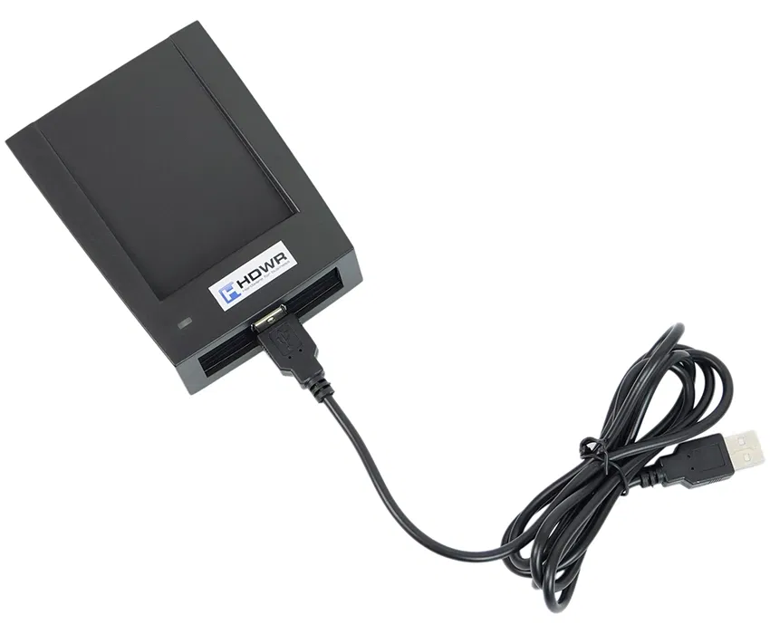 Czytnik breloków i kart MIFARE 13,56 mhZ, przewodowy HD-RD50XC.