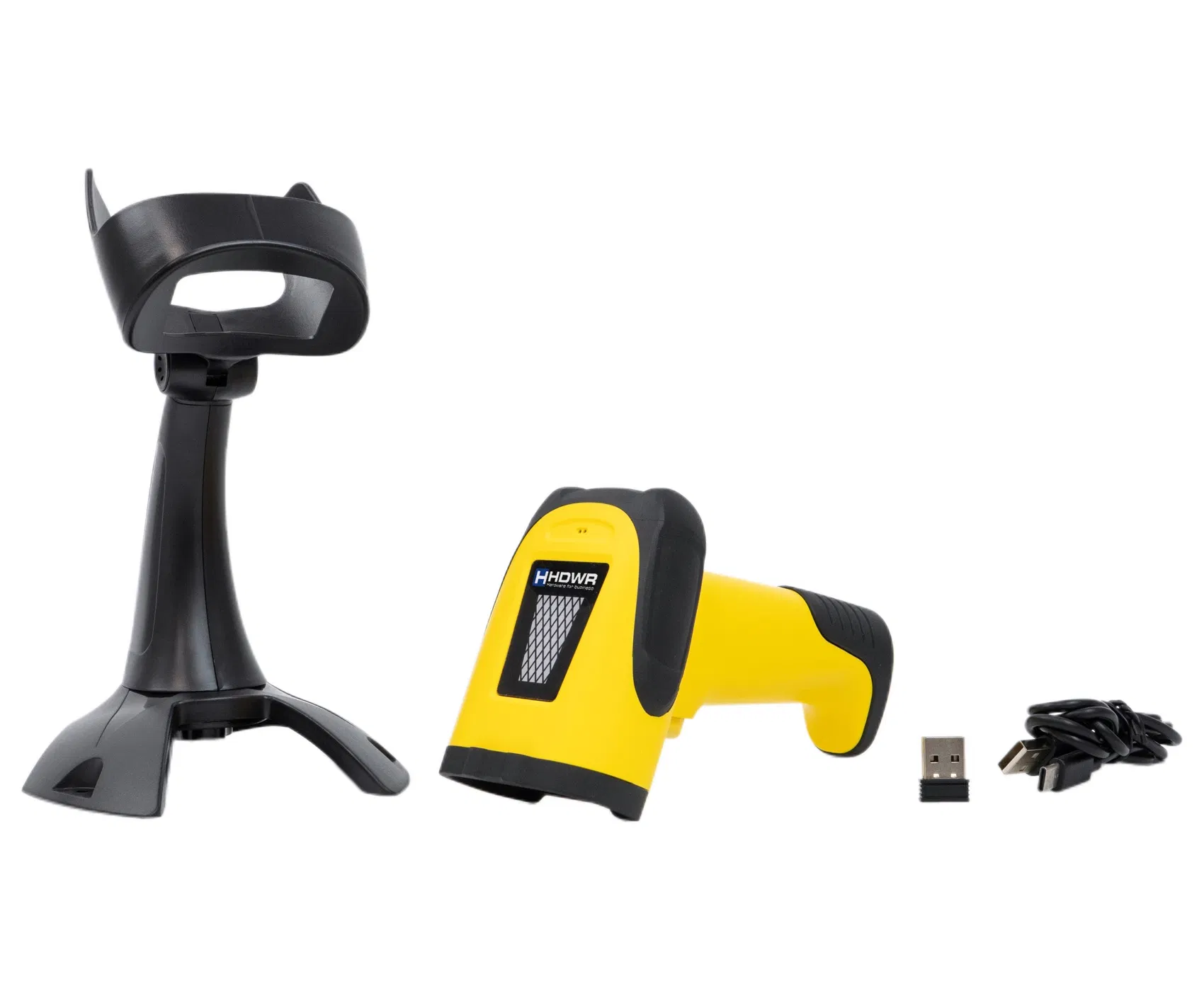 HD3300A WLAN-Bluetooth-QR- und Barcode-Scanner mit Standfuß, Automatikmodus und integriertem Speicher