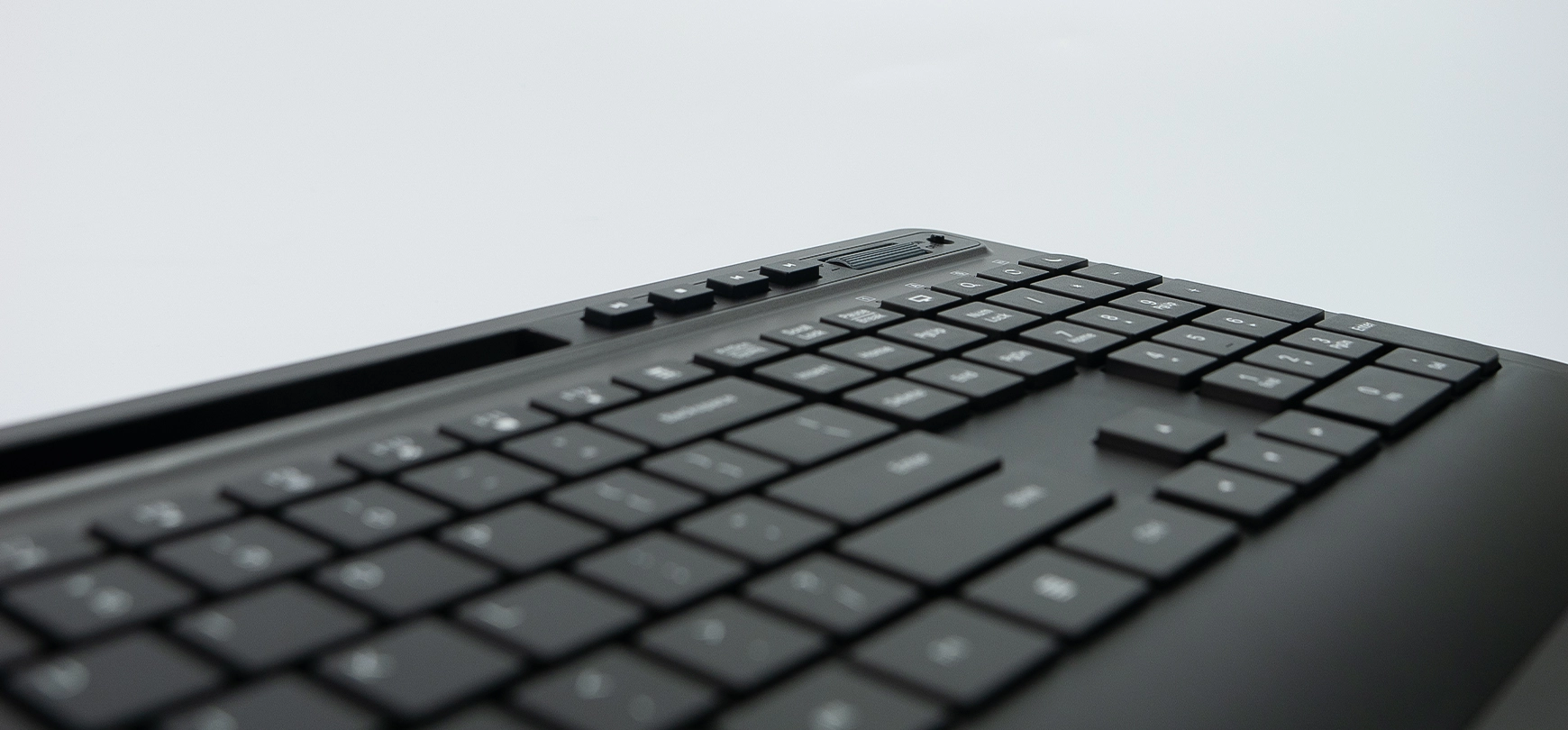 Draadloos toetsenbord met standaard voor tablet, telefoon KeyClick HDWR