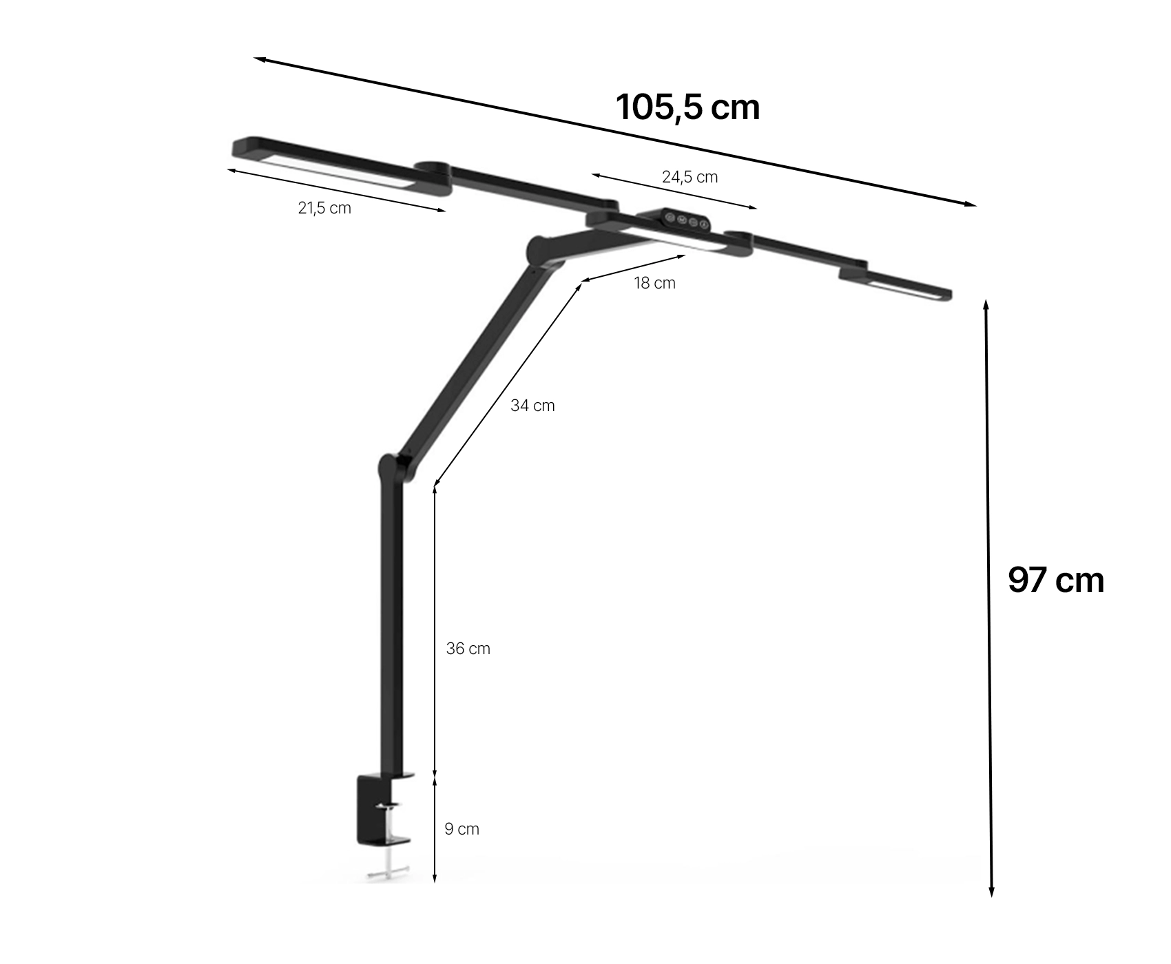 Lampa biurkowa LumixDesk-02