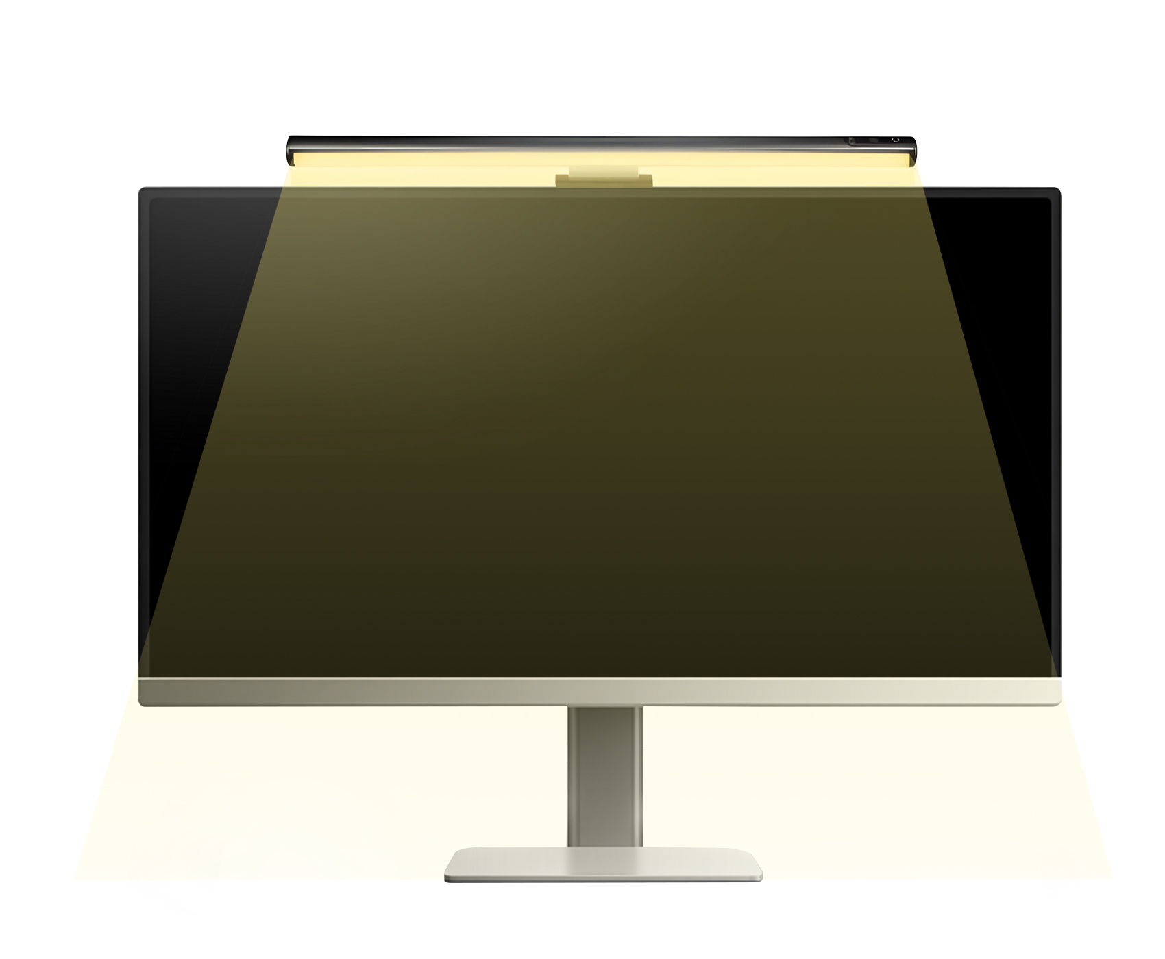 Monitorleuchte mit einstellbarer Helligkeit und Farbtemperatur