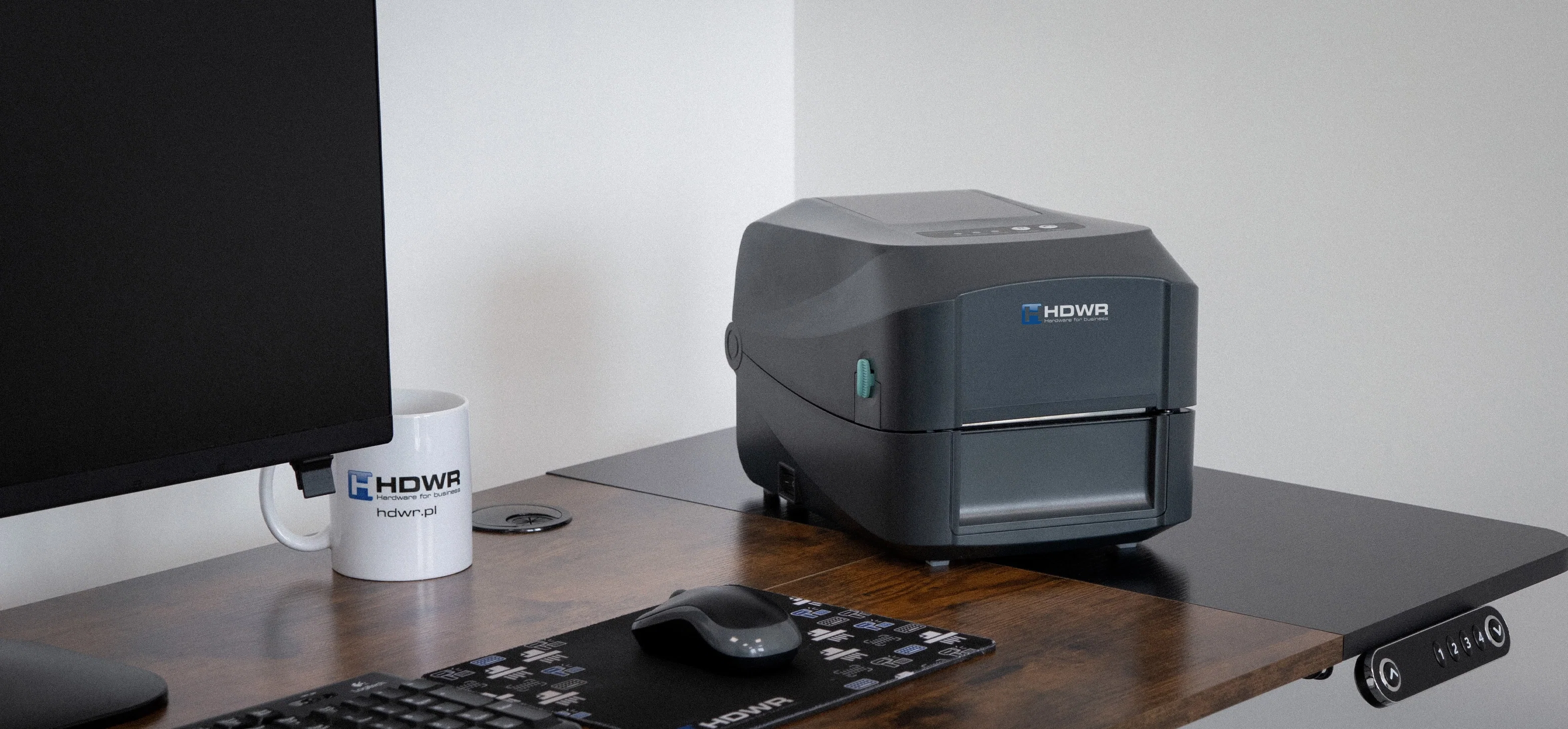 Drukarka etykiet kurierskich z termiczną i termotransferową metodą druku OPrint-DB200WN