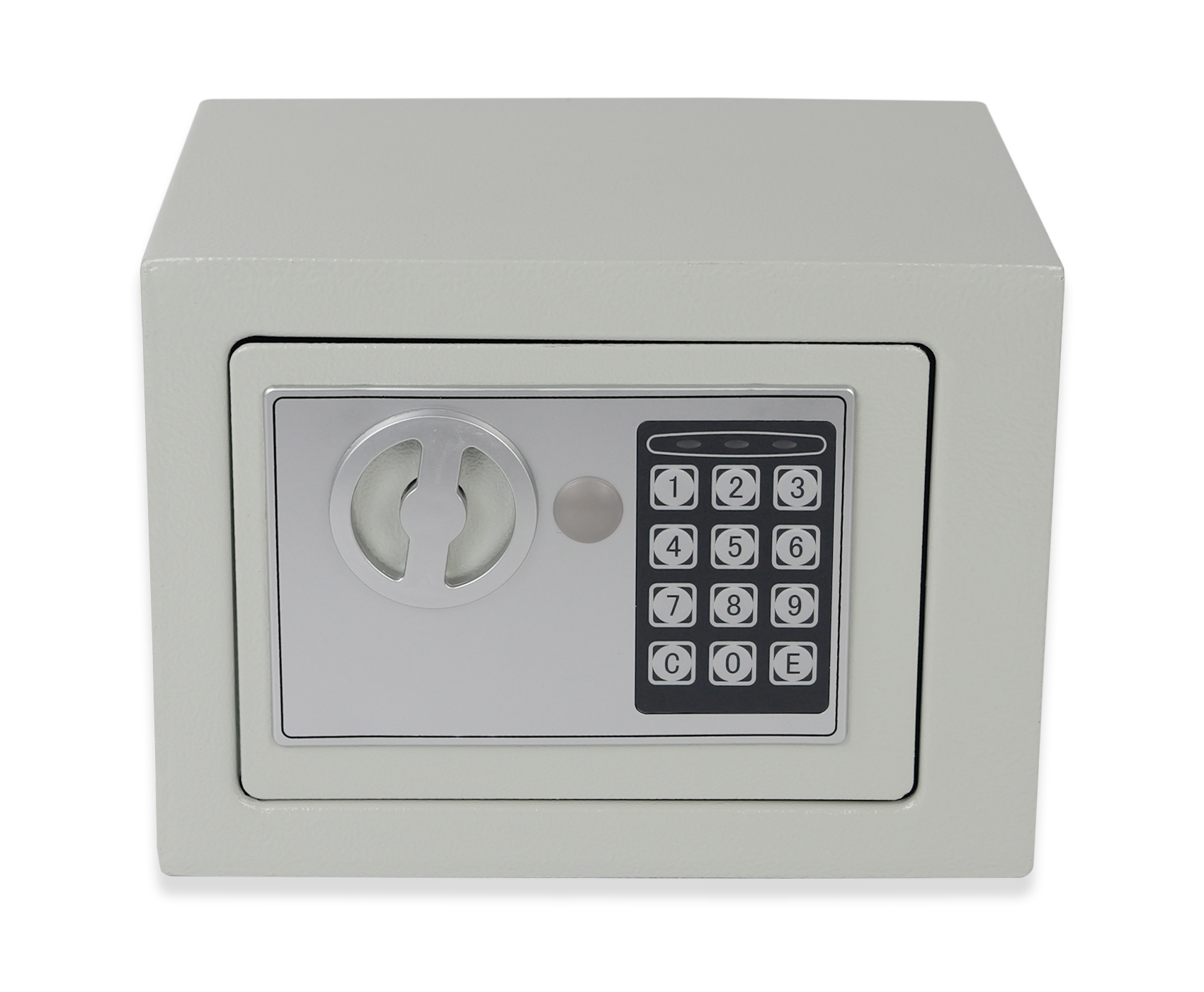 Sejf SecureBox-20 z zamkiem elektronicznym i kluczem, idealny do domu i biura