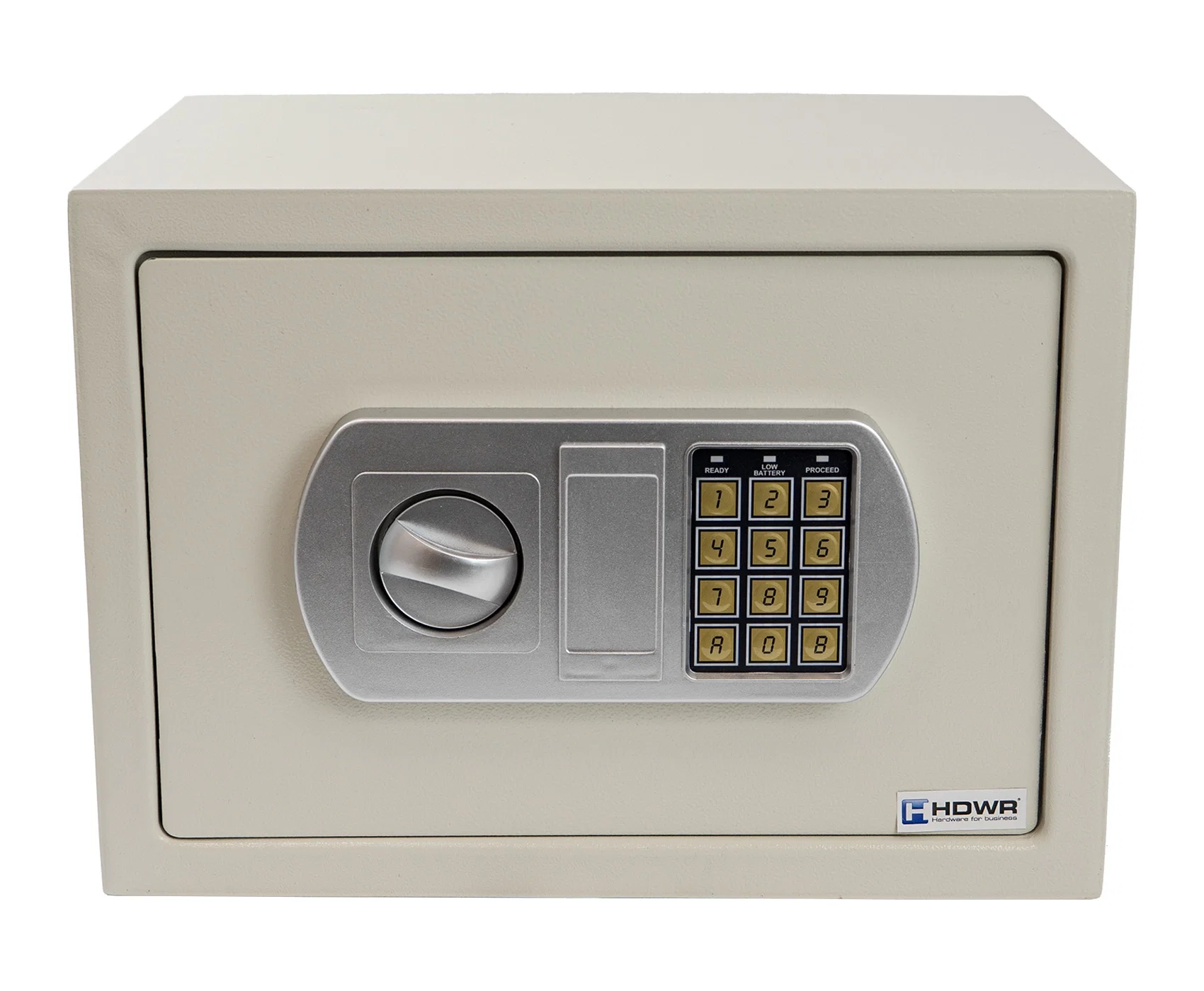Mały sejf na kod PIN i zamek mechaniczny metalowy SecureBox-35