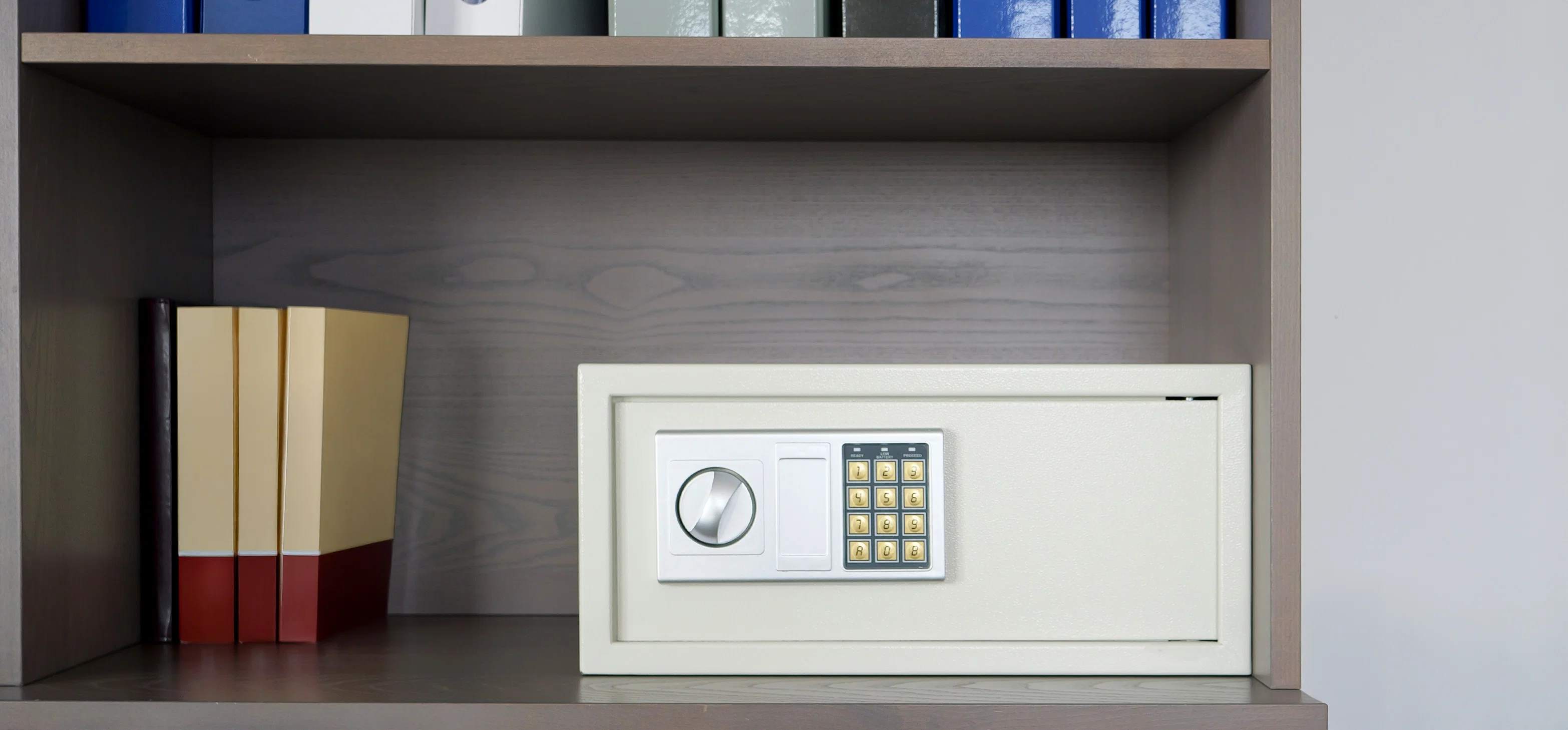 Sejf meblowy na pieniądze i dokumenty metalowy sejf HDWR SecureBox
