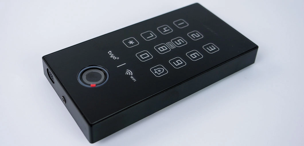 Passerkontroll med RFID-kort och fingeravtryck SecureEntry-AC200