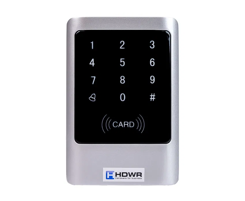 Zamek kodowy do drzwi na kartę RFID 13,56 mHz i PIN firmy HDWR do autonomicznego działania