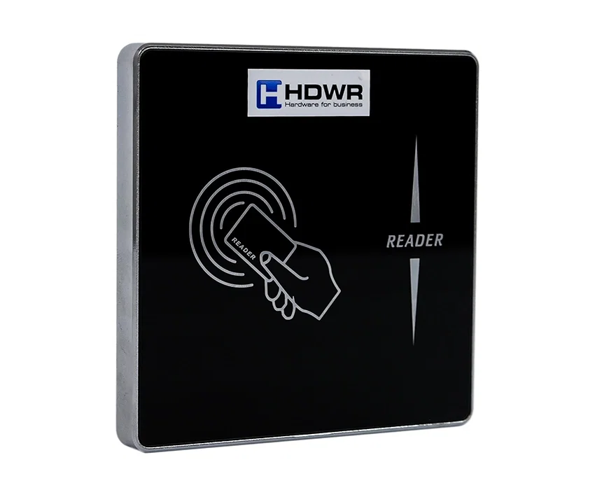 SecureEntry-CR60LF connecté à une serrure électrique pour le déverrouillage de porte contrôle d'accès
