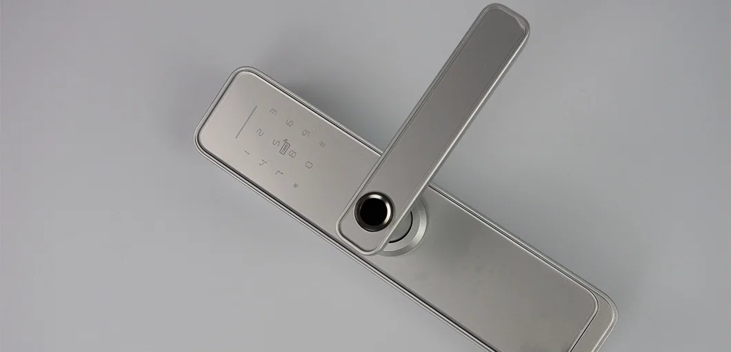 Installation av SecureEntry-HL200 dörrhandtag på standarddörr med 35–50 mm tjocklek