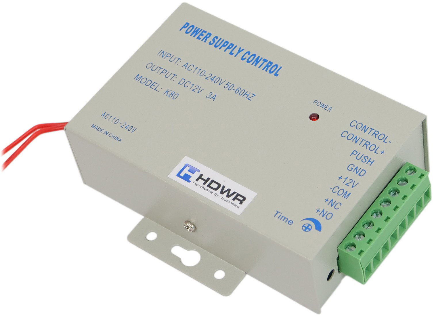 Access control power supply SecureEntry-PS40-3A by HDWR