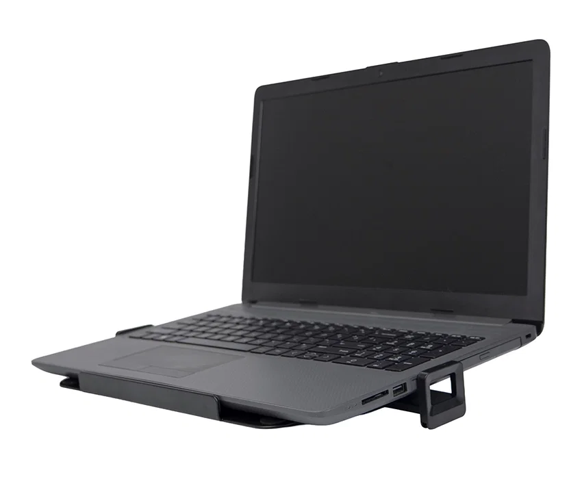 Podstawka na laptopa 12-18 cali do ramienia uchwytu na monitor, czarna SolidHand-AL01