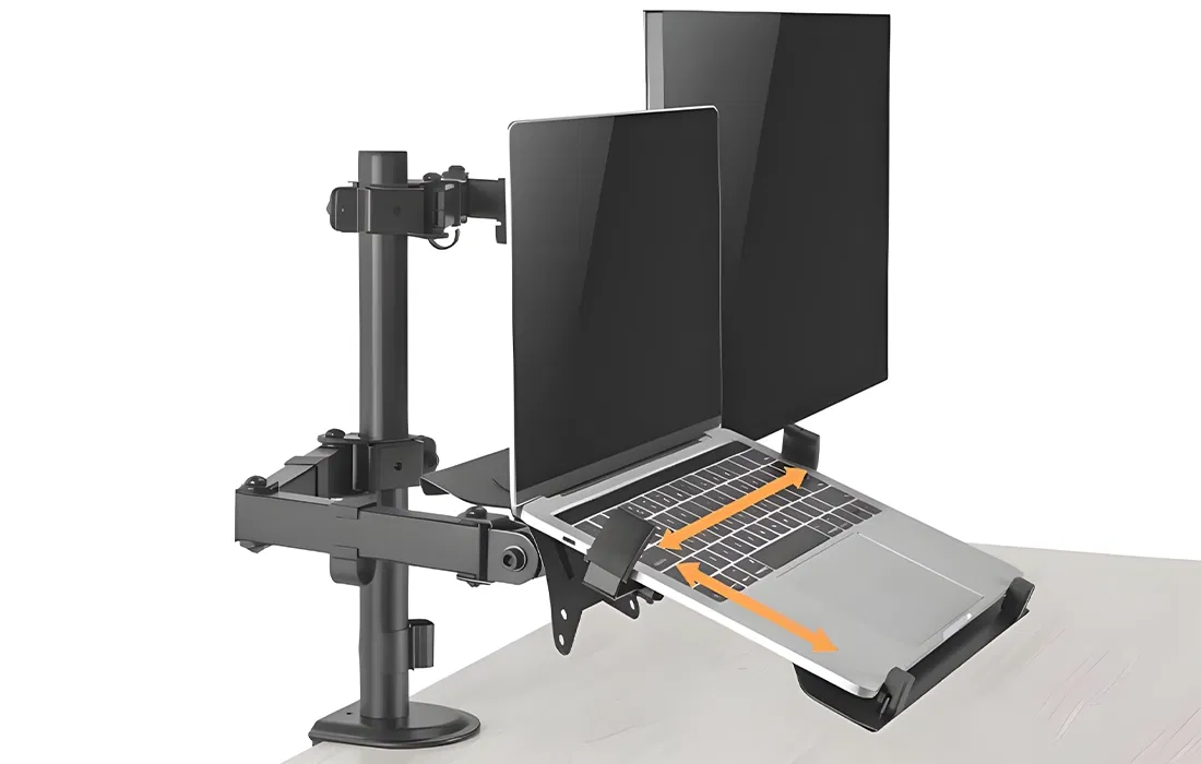 Podstawka na laptopa na biurko i stojak na monitor SolidHand-AL01M01 od HDWR