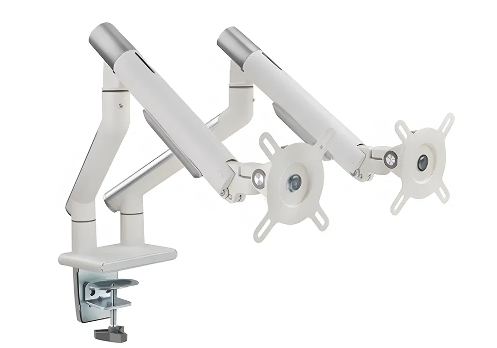 Uchwyt biurkowy na 2 monitory o przekatne 17-32 cale SolidHand-BS02