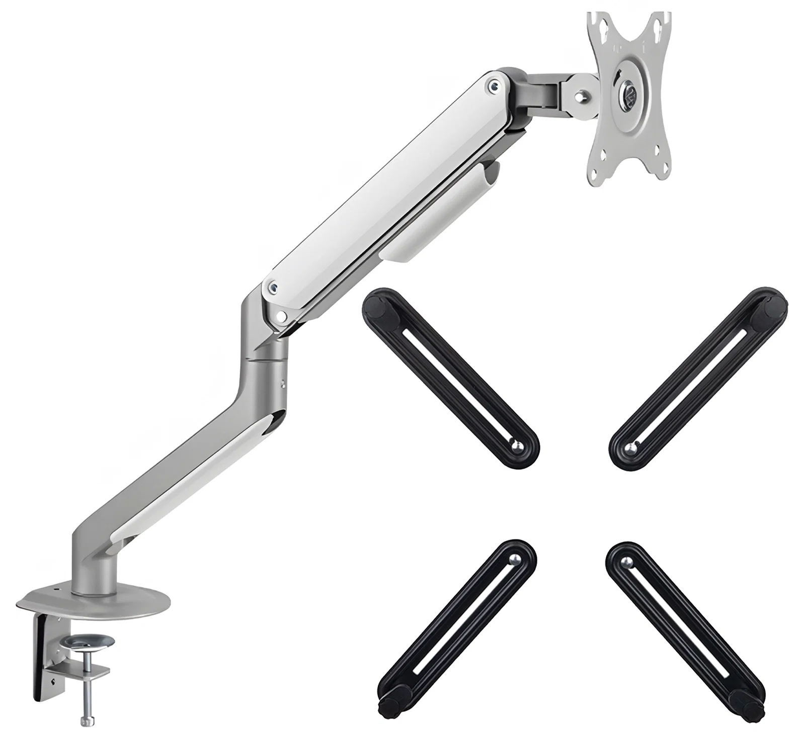 Monitorhalterung SolidHand-DS01 im Set mit VESA-Adapter SolidHand-M01