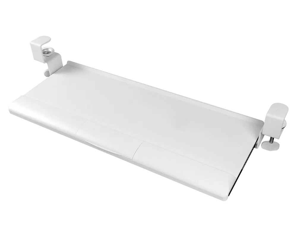 SolidHand-KT08W tiroir pour clavier blanc vue de face