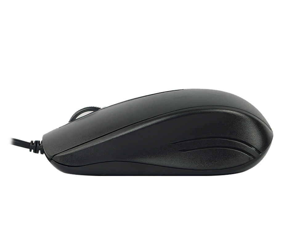 Čierna počítačová myš ClickMOUSE