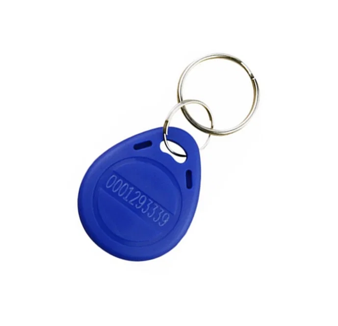 Modrá kódovaná RFID kľúčenka 125 kHz HD-RKF07