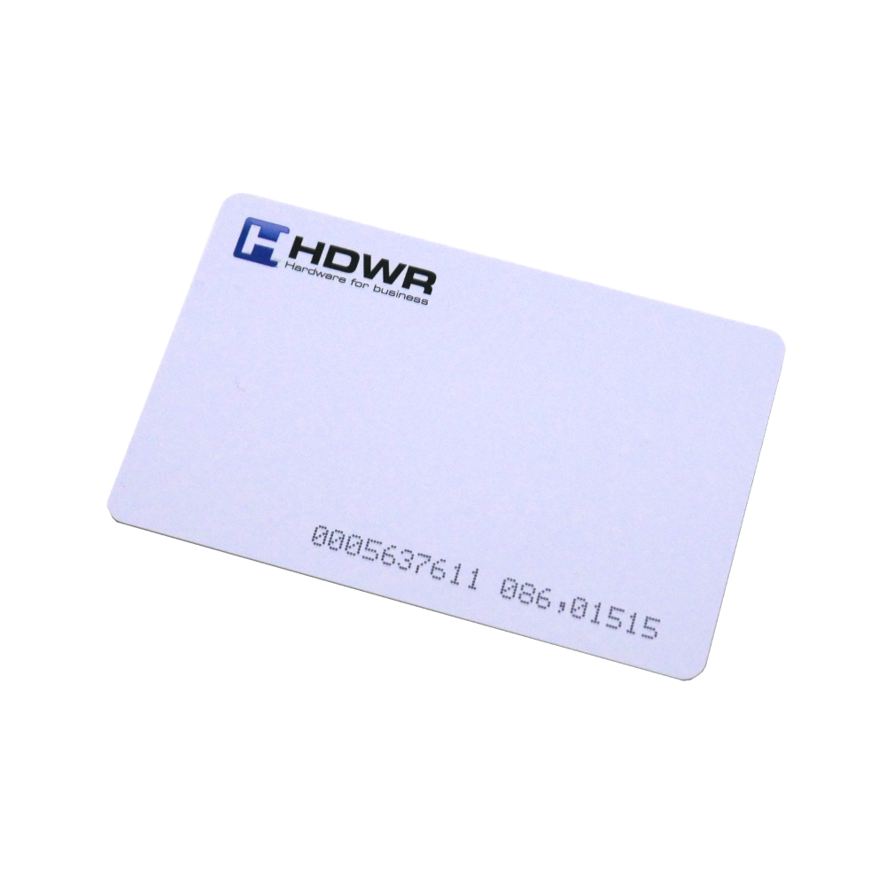 HD-RPC01 encoded 125kHz RFID card with HDWR logo