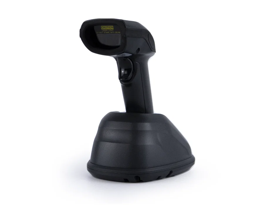 Scanner de codes-barres 1D sans fil professionnel HD8900 avec station d'accueil