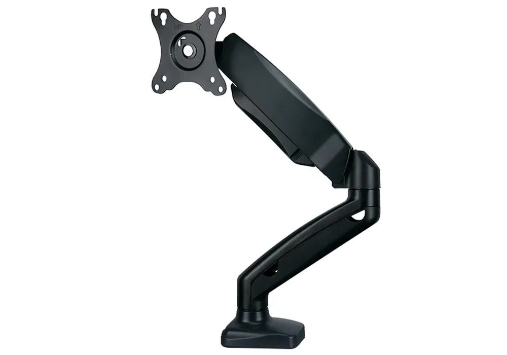 Tischhalterung für Monitore von 13 bis 27 Zoll, gasfederunterstützte Verstellung, VESA-Standard SolidHand-SG01