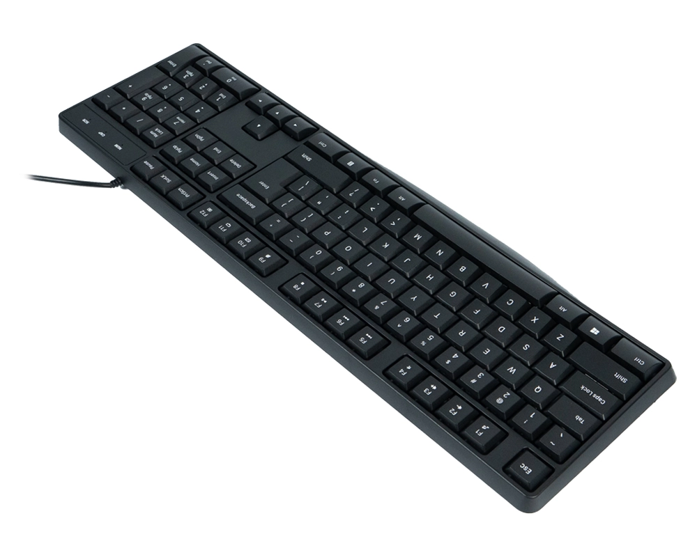 teclado de ordenador con cable