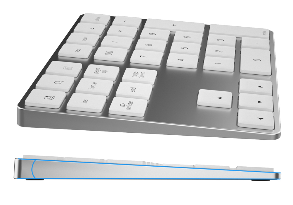 Tastatur mit kompakter Größe