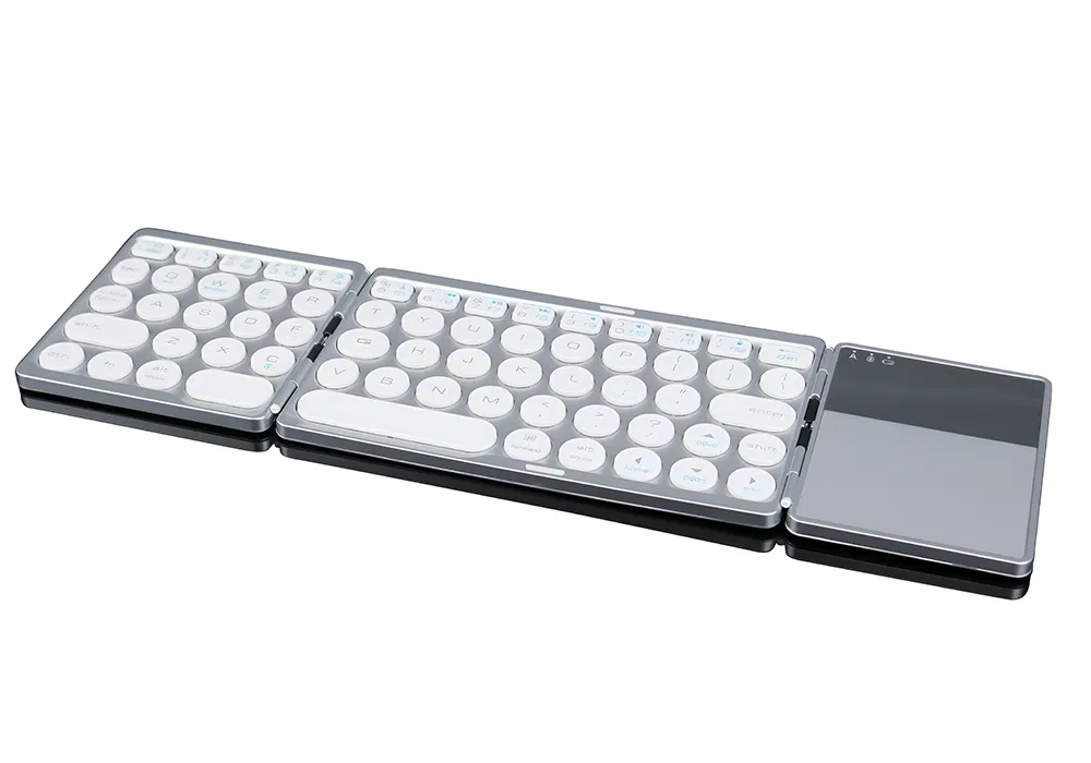 Klawiatura Bluetooth składana z touchpadem firmy HDWR
