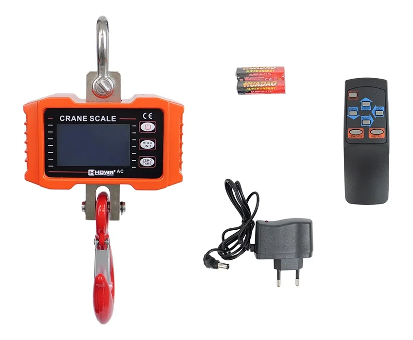 Báscula colgante electrónica wagPRO H1000P con fuerte gancho de acero