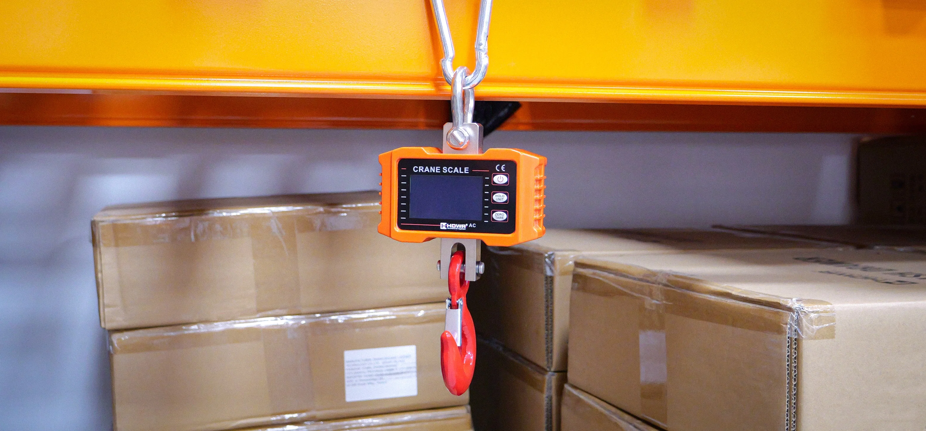 Robusta báscula colgante electrónica wagPRO H1000P con mando a distancia