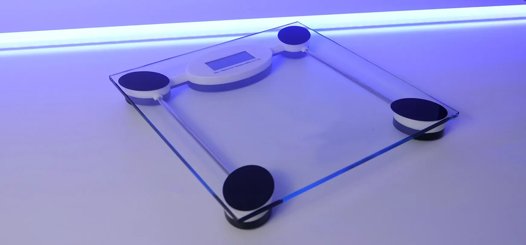 Waga elektroniczna łazienkowa szklana do 150 kg wagPRO-B6 