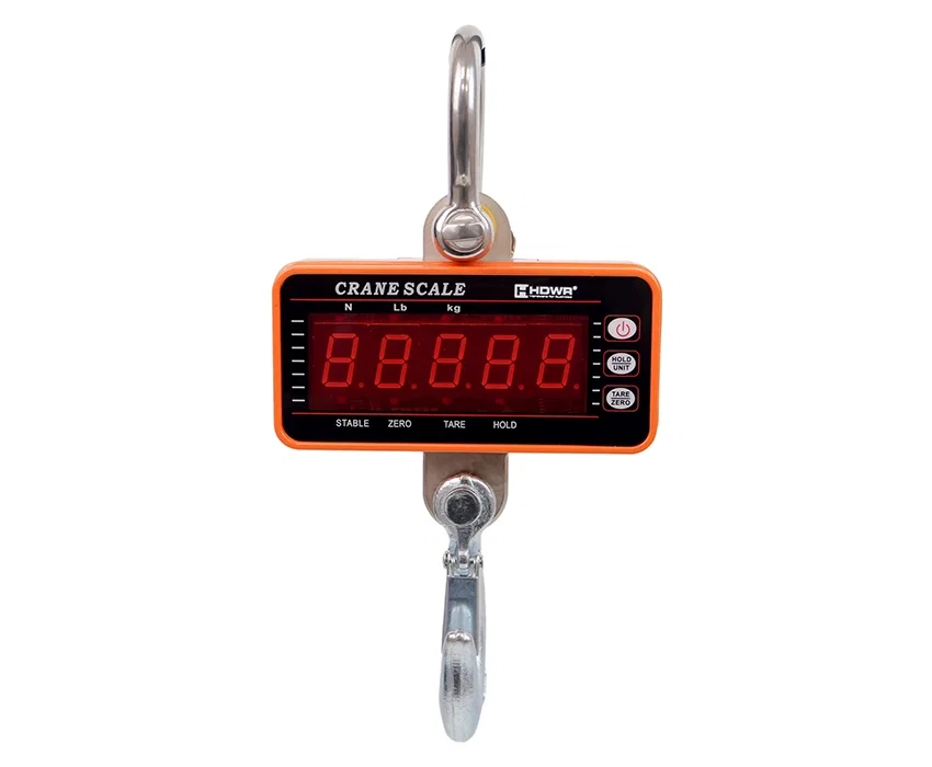 Balanza de grúa wagPRO-H1500 hasta 1500 kg con mando a distancia y pantalla LCD