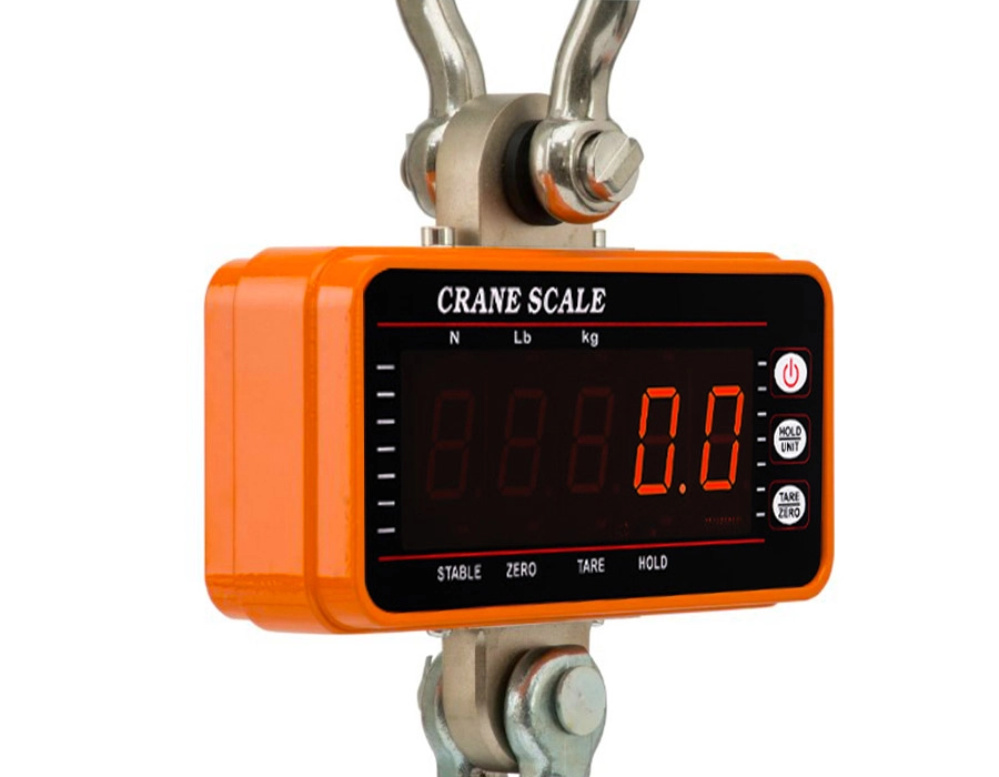 Crane scale with LCD display