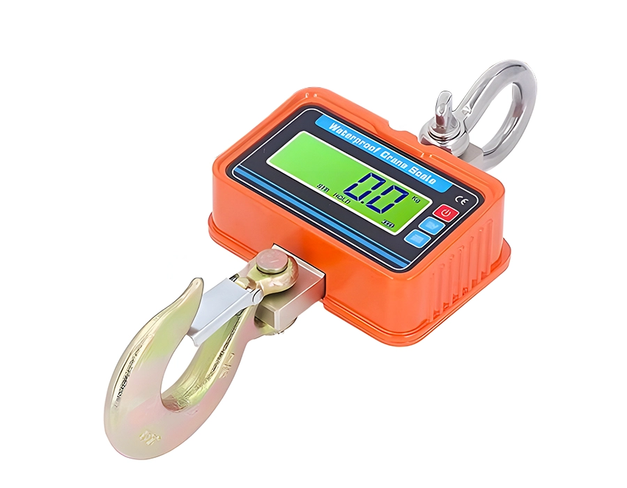 Hook scale with LCD display