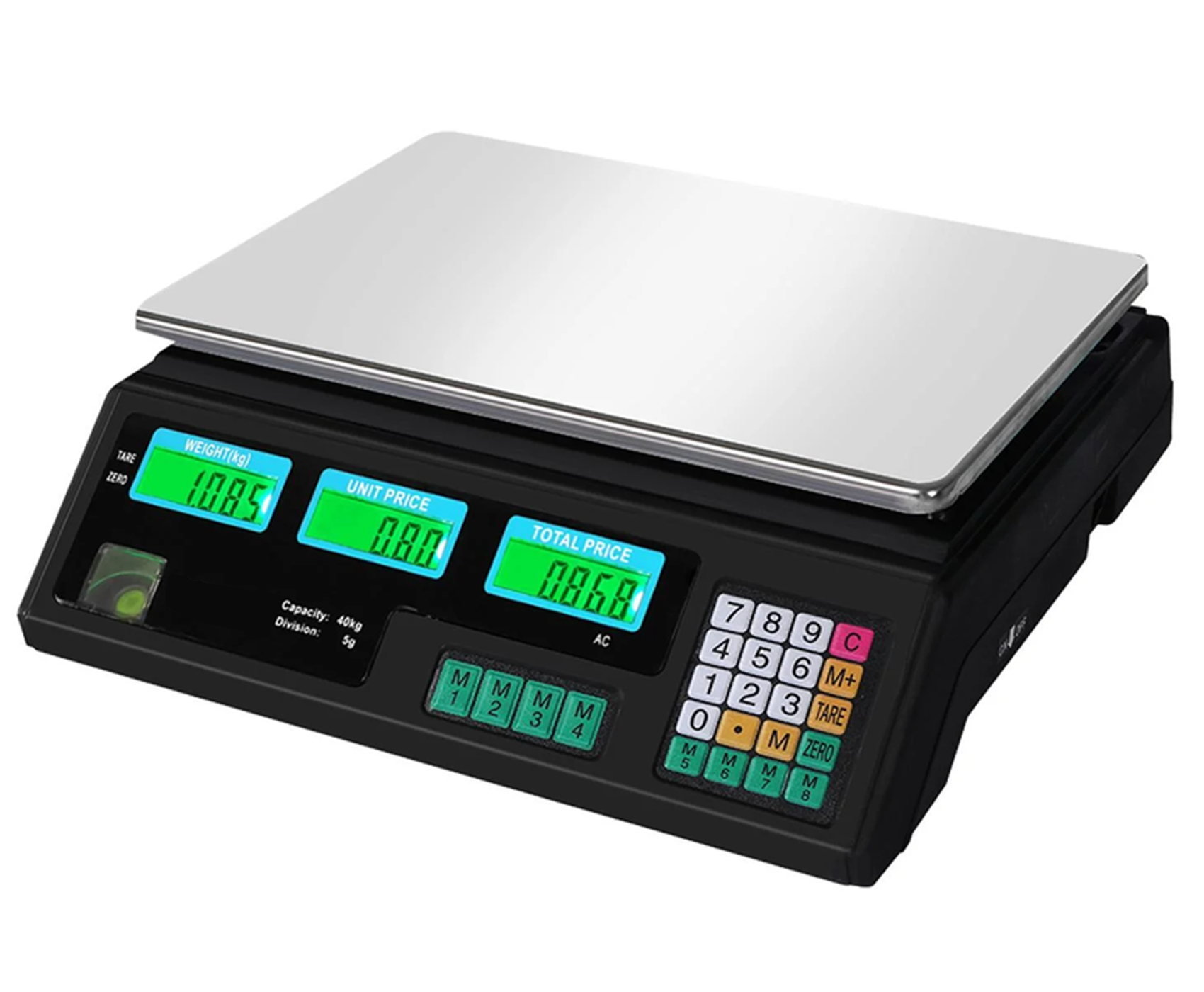 Ladenwaage bis 40 kg – Modell S40B