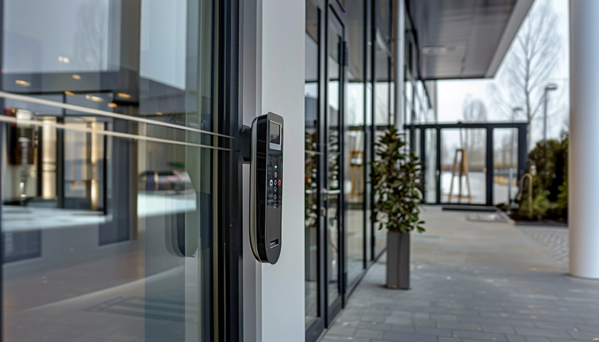 Access control system to building
