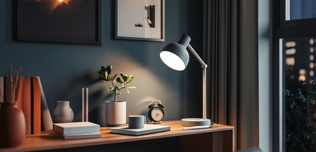 LED-skrivbordslampa