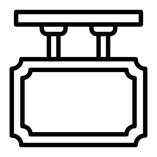 Mounting bracket icon