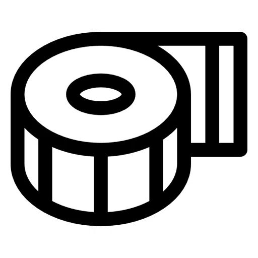 ikona etykiety samoprzylepne