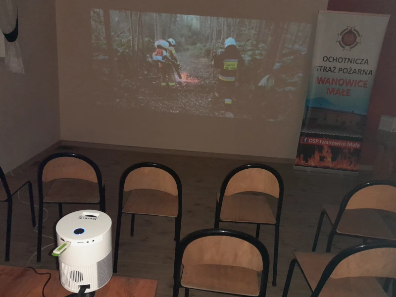 projektor dla OSP Iwanowice Małe