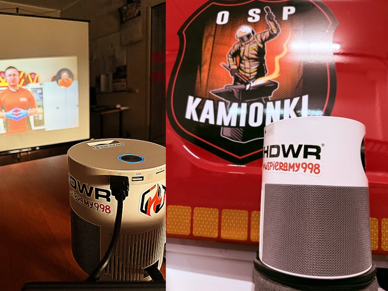 projektor multimedialny ProAn303 dla OSP Kamionki